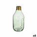 Vase Gift Decor Green Glass Face 11 x 24,5 x 12 cm (6 Units) - Декорация и Осветление<<<Дом Градина<<<BigBuy&&&Украса
