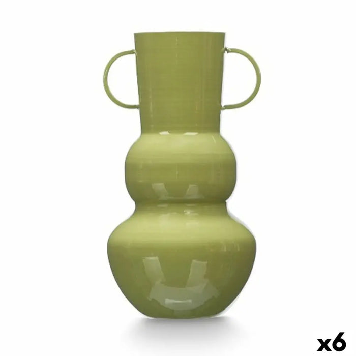 Vase Gift Decor Green Iron Ball 17,5 x 30 x 16 cm (6 Units) - Декорация и Осветление<<<Дом Градина<<<BigBuy&&&Украса за