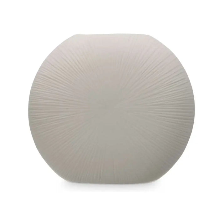 Vase Gift Decor Grey Ceramic Circular 36 x 34 x 16 cm (2 Units) - Декорация и Осветление<<<Дом