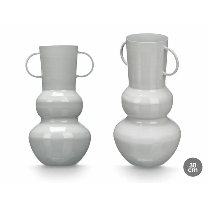Vase Gift Decor Grey Iron Ball 17,5 x 30 x 16 cm (6 Units) - Декорация и Осветление<<<Дом Градина<<<BigBuy&&&Украса за