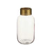 Vase Gift Decor Pink Golden Glass 11,5 x 24 x 11,5 cm (6 Units) - Декорация и Осветление<<<Дом