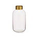 Vase Gift Decor Pink Golden Glass 14,5 x 29,5 x 14,5 cm (6 Units) - Декорация и Осветление<<<Дом