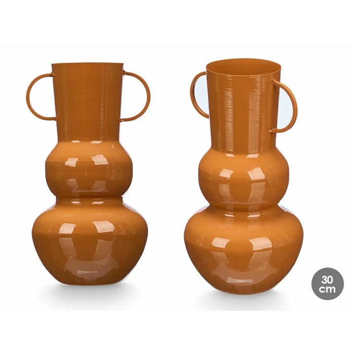 Vase Gift Decor Tile Iron Ball 17,5 x 30,5 x 16 cm (6 Units) - Декорация и Осветление<<<Дом Градина<<<BigBuy&&&Украса