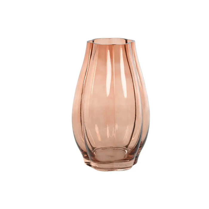 Vase Home ESPRIT Amber Crystal Modern 16 x 16 x 26 cm - Декорация и Осветление<<<Дом Градина<<<BigBuy&&&Украса за