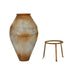 Vase Home ESPRIT Beige Metal 49 X 49 X 93 cm - Декорация и Осветление<<<Дом Градина<<<BigBuy&&&Украса за средата на