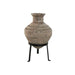 Vase Home ESPRIT Black Beige Metal Magnesium 28 x 28 x 47 cm - Декорация и Осветление<<<Дом Градина<<<BigBuy&&&Украса