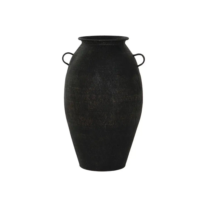 Vase Home ESPRIT Black Metal 34,5 x 34,5 x 57 cm - Декорация и Осветление<<<Дом Градина<<<BigBuy&&&Украса за средата на