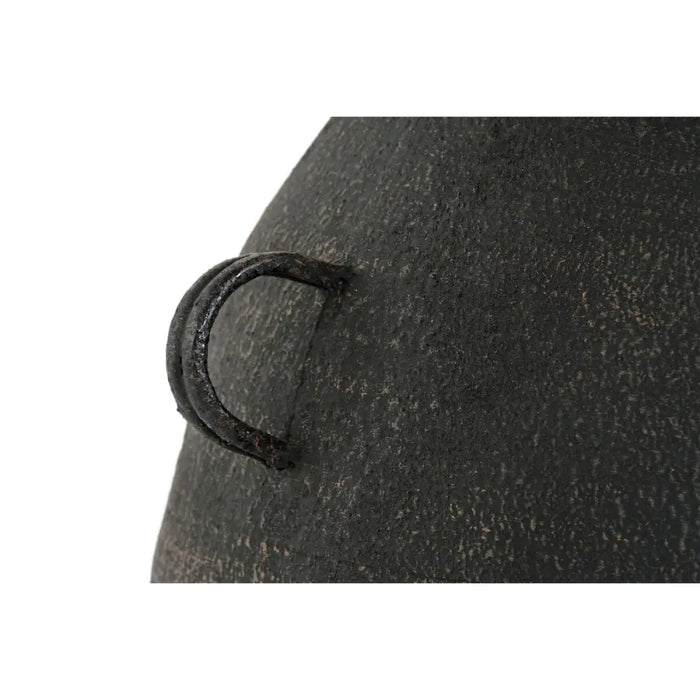 Vase Home ESPRIT Black Metal 34,5 x 34,5 x 57 cm - Декорация и Осветление<<<Дом Градина<<<BigBuy&&&Украса за средата на
