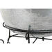 Vase Home ESPRIT Black Silver Aluminium Iron 75 x 75 x 90 cm - Декорация и Осветление<<<Дом Градина<<<BigBuy&&&Украса