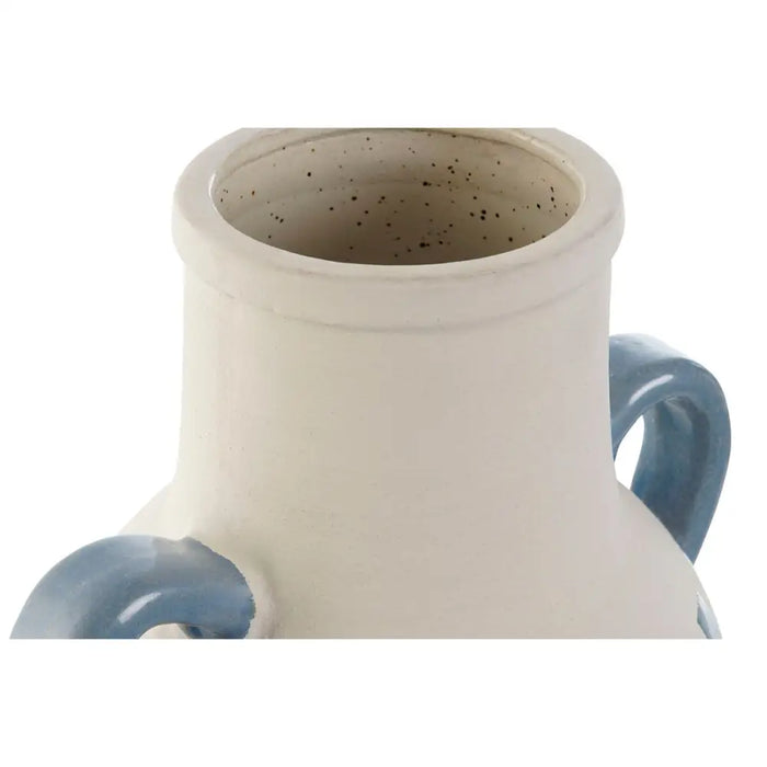 Vase Home ESPRIT Blue Brown Ceramic Mediterranean 22 x 18 x 36,5 cm 22 x 18 x 35 cm - Декорация и Осветление<<<Дом