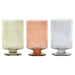 Vase Home ESPRIT Blue Green Amber Crystal Modern 12,5 x 12,5 x 20 cm (3 Units) - Декорация и Осветление<<<Дом