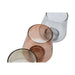 Vase Home ESPRIT Blue Green Amber Crystal Modern 14,5 x 14,5 x 18 cm (3 Units) - Декорация и Осветление<<<Дом