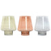 Vase Home ESPRIT Blue Green Amber Crystal Modern 14,5 x 14,5 x 18 cm (3 Units) - Декорация и Осветление<<<Дом
