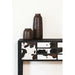 Vase Home ESPRIT Brown Black Resin Colonial 20 x 20 x 48 cm - Декорация и Осветление<<<Дом Градина<<<BigBuy&&&Украса за