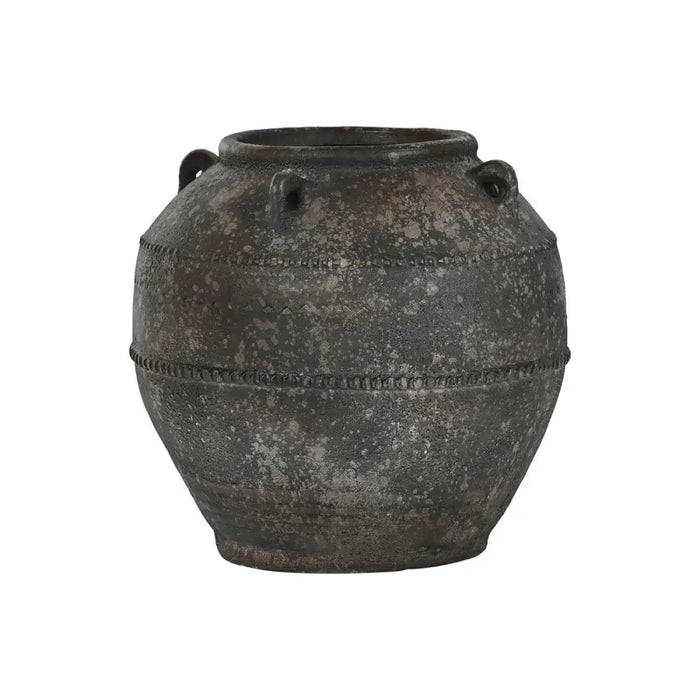 Vase Home ESPRIT Brown Ceramic 45 x 45 x 40 cm - Декорация и Осветление<<<Дом Градина<<<BigBuy&&&Украса за средата на