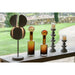 Vase Home ESPRIT Brown Crystal Modern 12,5 X 12,5 X 50,5 cm - Декорация и Осветление<<<Дом Градина<<<BigBuy&&&Украса за