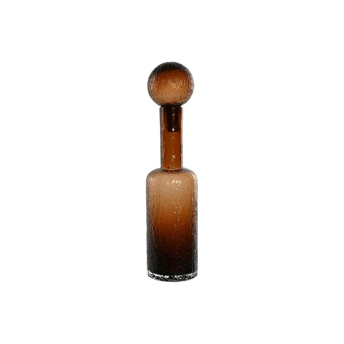 Vase Home ESPRIT Brown Crystal Modern 12,5 X 12,5 X 50,5 cm - Декорация и Осветление<<<Дом Градина<<<BigBuy&&&Украса за
