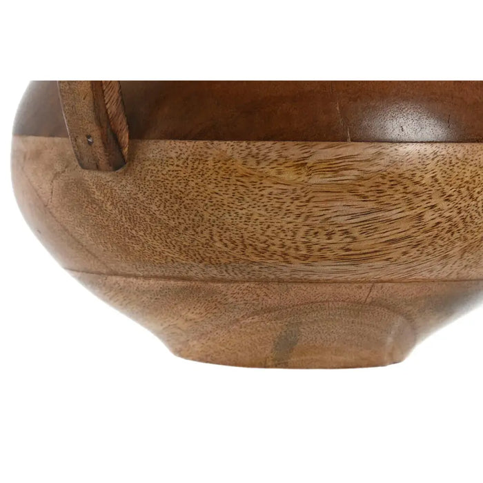 Vase Home ESPRIT Brown Mango wood - Декорация и Осветление<<<Дом Градина<<<BigBuy&&&Украса за средата на масата и