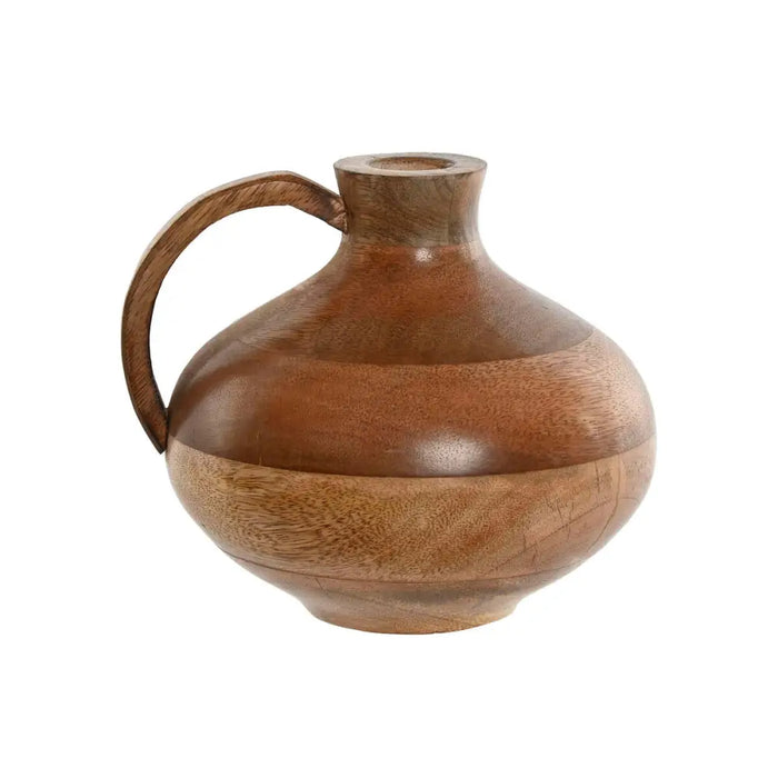 Vase Home ESPRIT Brown Mango wood - Декорация и Осветление<<<Дом Градина<<<BigBuy&&&Украса за средата на масата и