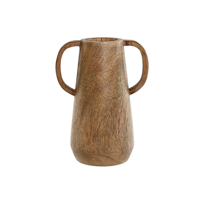 Vase Home ESPRIT Brown Mango wood - Декорация и Осветление<<<Дом Градина<<<BigBuy&&&Украса за средата на масата и