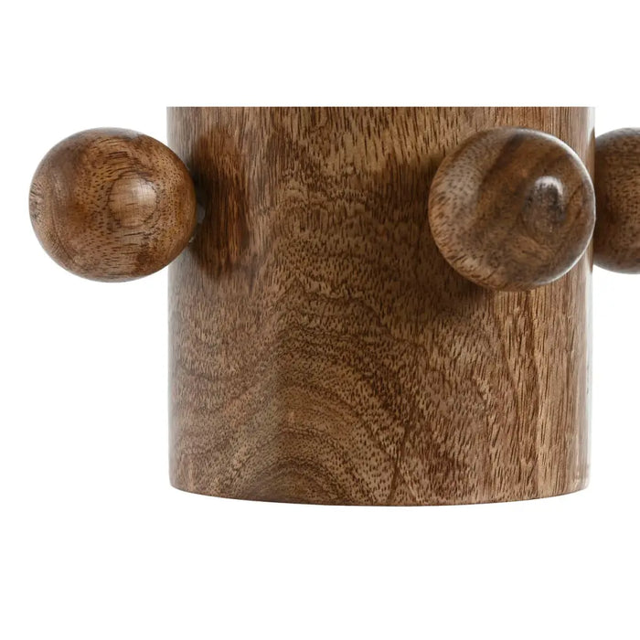 Vase Home ESPRIT Brown Mango wood - Декорация и Осветление<<<Дом Градина<<<BigBuy&&&Украса за средата на масата и