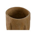 Vase Home ESPRIT Brown Resin Face 15 x 15 x 31 cm - Декорация и Осветление<<<Дом Градина<<<BigBuy&&&Украса за средата