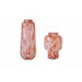 Vase Home ESPRIT Cream Terracotta Crystal Modern 12,5 x 12,5 x 30 cm - Декорация и Осветление<<<Дом