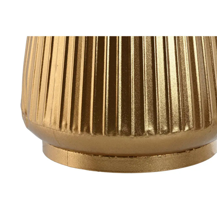Vase Home ESPRIT Golden Metal Modern 29 X 29 X 57,5 cm - Декорация и Осветление<<<Дом Градина<<<BigBuy&&&Украса за
