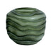 Vase Home ESPRIT Green Crystal Modern 20 x 20 x 18 cm - Декорация и Осветление<<<Дом Градина<<<BigBuy&&&Украса за