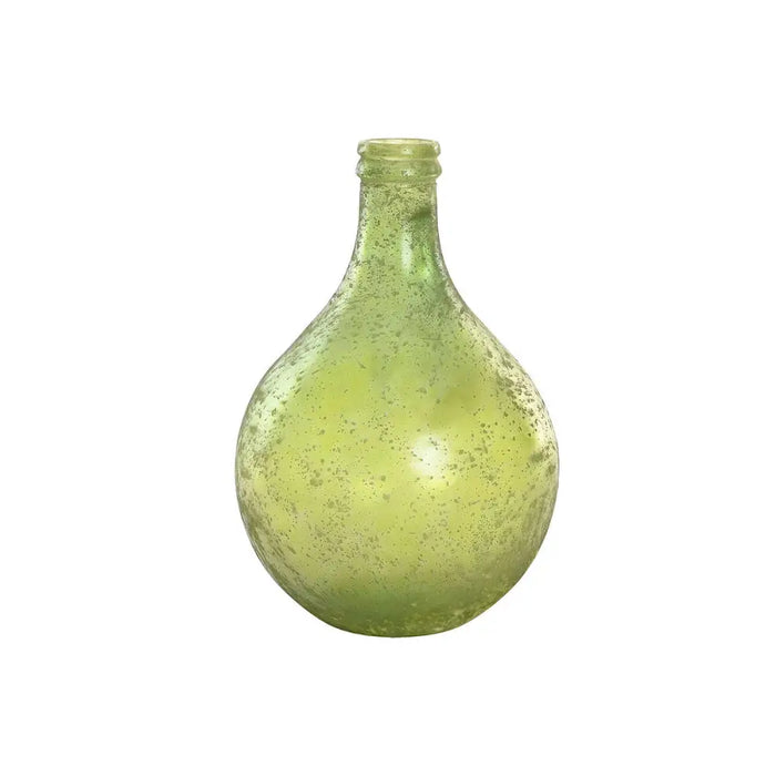 Vase Home ESPRIT Green Recycled glass Aged finish 29 x 29 x 43 cm - Декорация и Осветление<<<Дом