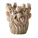 Vase Home ESPRIT Grey Cement Tulip 21 x 21 x 23 cm - Декорация и Осветление<<<Дом Градина<<<BigBuy&&&Украса за средата