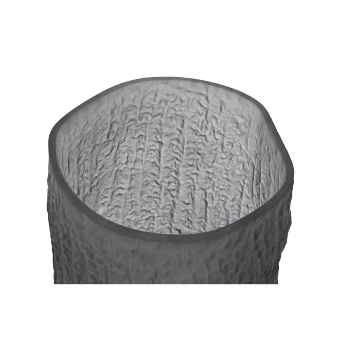 Vase Home ESPRIT Grey Crystal Modern 14 x 14 x 31,5 cm - Декорация и Осветление<<<Дом Градина<<<BigBuy&&&Украса за