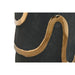 Vase Home ESPRIT Grey Golden Stoneware Abstract Modern 17 x 17 x 35 cm - Декорация и Осветление<<<Дом