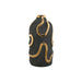 Vase Home ESPRIT Grey Golden Stoneware Abstract Modern 17 x 17 x 35 cm - Декорация и Осветление<<<Дом