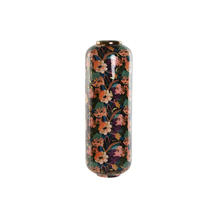 Vase Home ESPRIT Multicolour Metal 25 x 25 x 70 cm - Декорация и Осветление<<<Дом Градина<<<BigBuy&&&Украса за средата