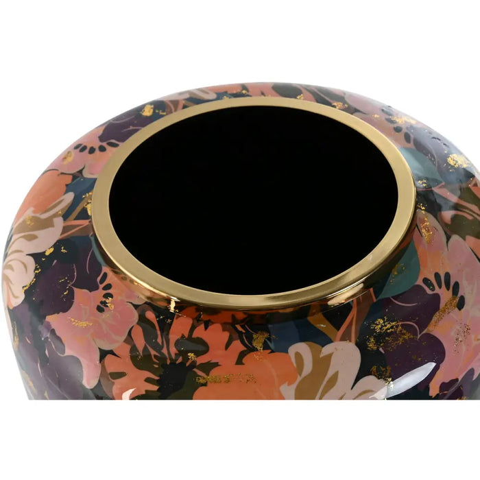 Vase Home ESPRIT Multicolour Metal 33 x 33 x 35 cm - Декорация и Осветление<<<Дом Градина<<<BigBuy&&&Украса за средата