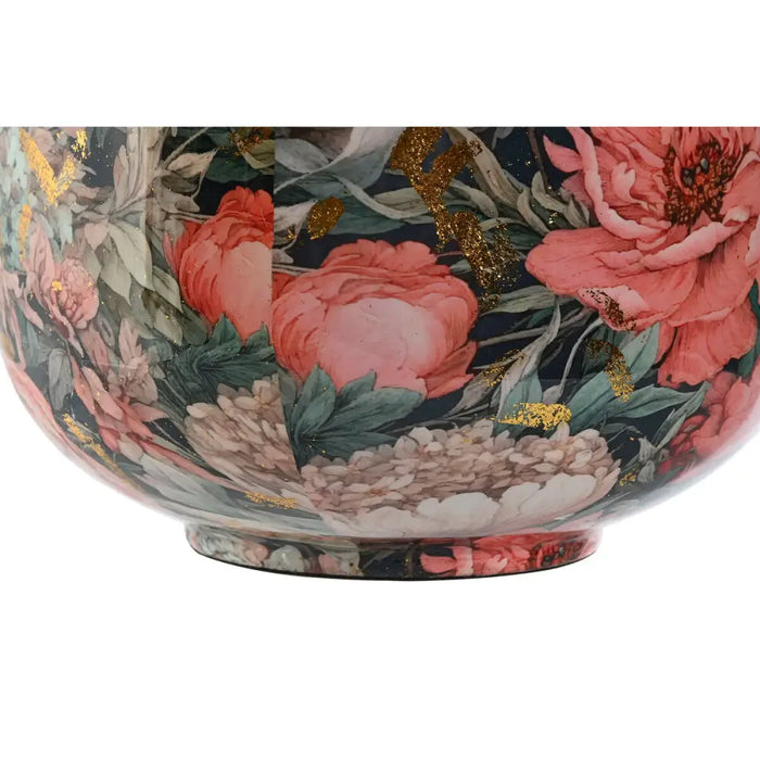 Vase Home ESPRIT Multicolour Pink Metal 25 x 25 x 69,3 cm - Декорация и Осветление<<<Дом Градина<<<BigBuy&&&Украса за