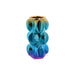 Vase Home ESPRIT Multicolour Stoneware Modern 12 x 12 x 24 cm (2 Units) - Декорация и Осветление<<<Дом