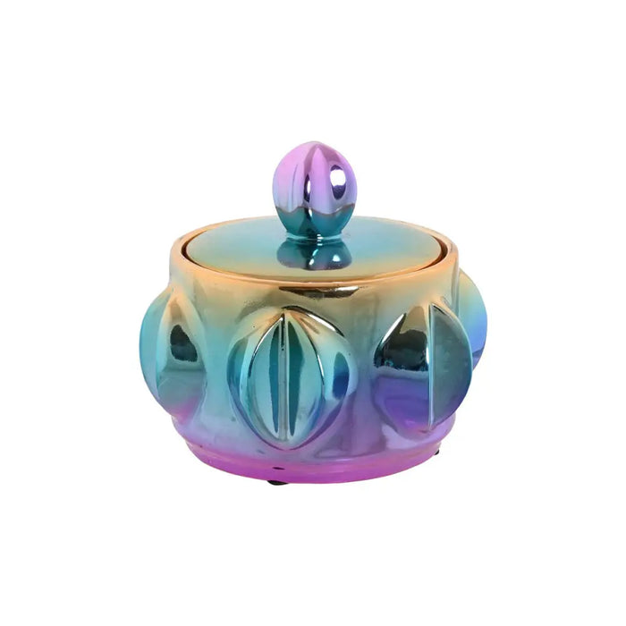 Vase Home ESPRIT Multicolour Stoneware Modern 15 x 15 x 14 cm - Декорация и Осветление<<<Дом Градина<<<BigBuy&&&Украса