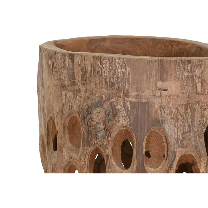 Vase Home ESPRIT Natural Teak 30 x 30 x 75 cm 30 x 31 x 76,5 cm - Декорация и Осветление<<<Дом