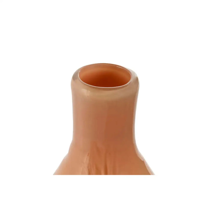 Vase Home ESPRIT Peach Crystal Modern 20 x 20 x 37 cm - Декорация и Осветление<<<Дом Градина<<<BigBuy&&&Украса за