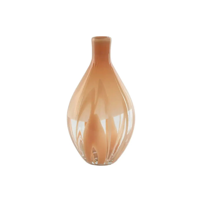 Vase Home ESPRIT Peach Crystal Modern 20 x 20 x 37 cm - Декорация и Осветление<<<Дом Градина<<<BigBuy&&&Украса за