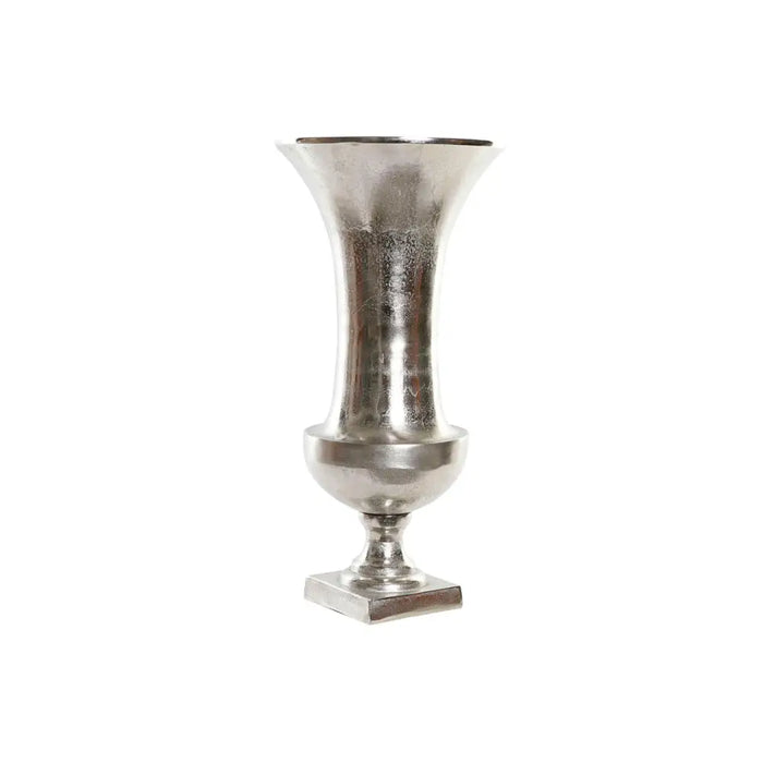 Vase Home ESPRIT Silver Aluminium Modern Wineglass 24 x 24 x 49 cm - Декорация и Осветление<<<Дом