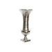 Vase Home ESPRIT Silver Aluminium Modern Wineglass 28,5 X 28,5 X 61,5 cm - Декорация и Осветление<<<Дом