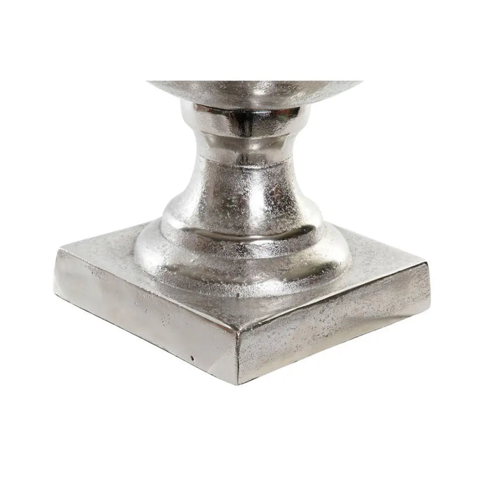 Vase Home ESPRIT Silver Aluminium Modern Wineglass 28,5 X 28,5 X 61,5 cm - Декорация и Осветление<<<Дом