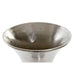 Vase Home ESPRIT Silver Aluminium Modern Wineglass 28,5 X 28,5 X 61,5 cm - Декорация и Осветление<<<Дом