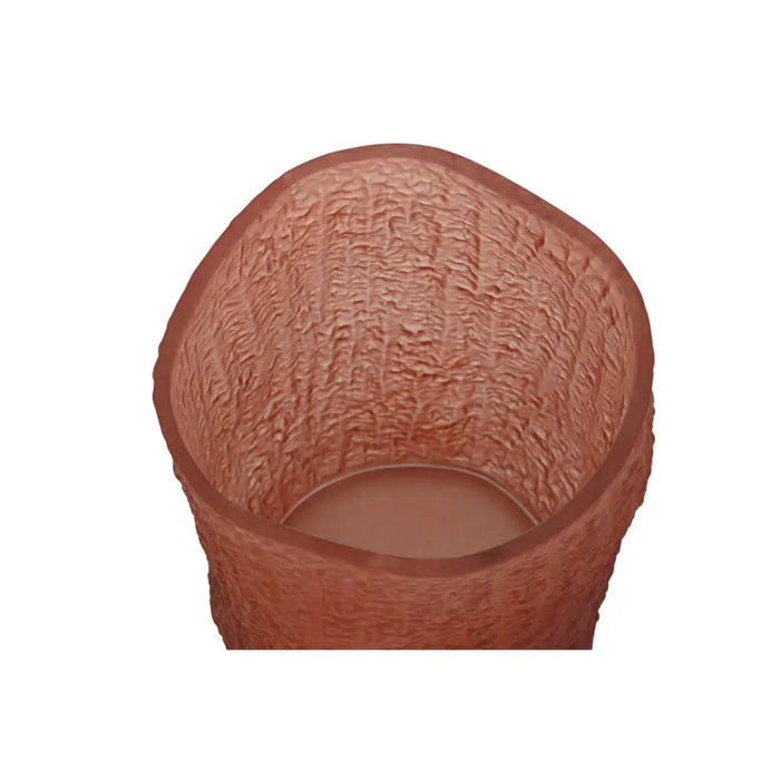 Vase Home ESPRIT Terracotta Crystal Modern 14 x 14 x 21 cm - Декорация и Осветление<<<Дом Градина<<<BigBuy&&&Украса за
