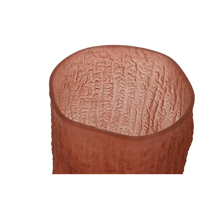 Vase Home ESPRIT Terracotta Crystal Modern 14 x 14 x 31,5 cm - Декорация и Осветление<<<Дом Градина<<<BigBuy&&&Украса