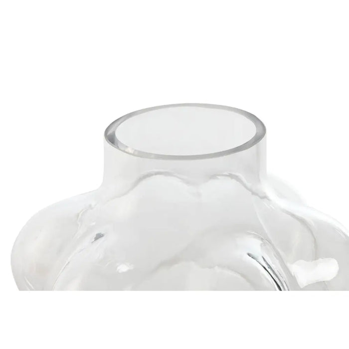 Vase Home ESPRIT Transparent Crystal 19 x 19 x 24 cm - Декорация и Осветление<<<Дом Градина<<<BigBuy&&&Украса за
