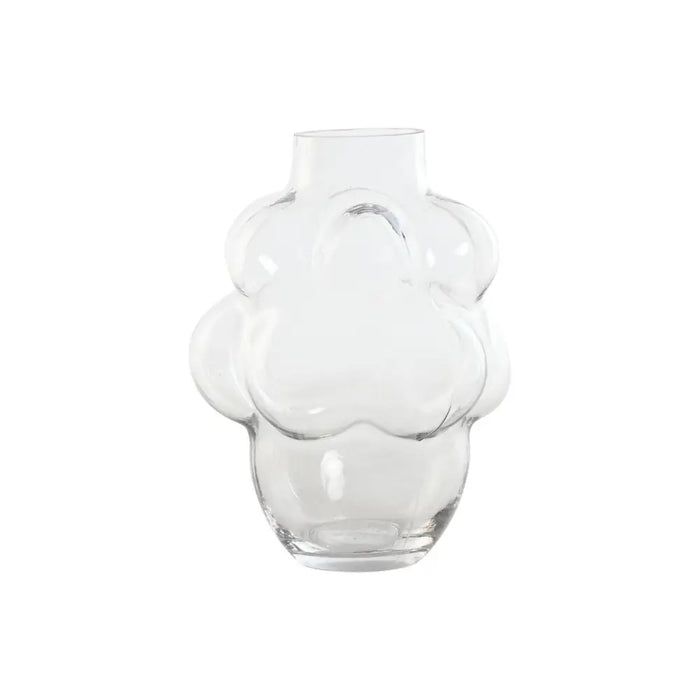 Vase Home ESPRIT Transparent Crystal 19 x 19 x 24 cm - Декорация и Осветление<<<Дом Градина<<<BigBuy&&&Украса за